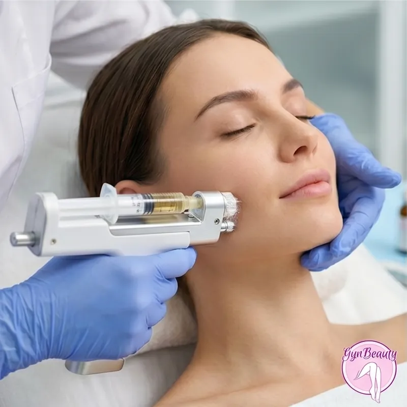 PRP-Behandlung im Gesicht (Vampir-Lifting)